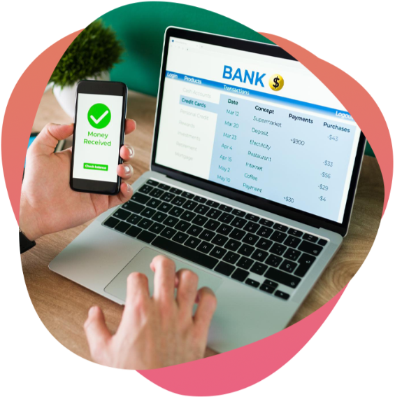 Online bank reconciliation