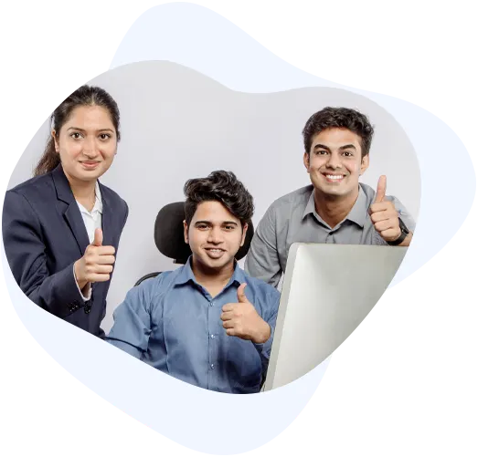 Business phone answering team