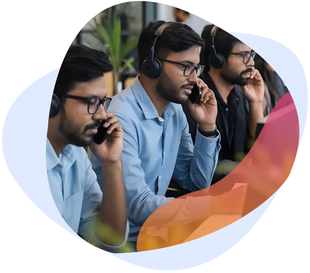 Inbound call handling team